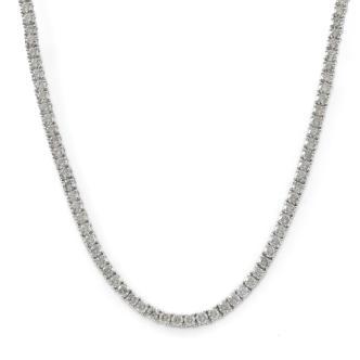10.52ct Diamond Tennis Necklace