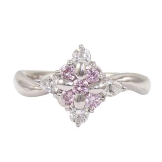 0.21ct Argyle Origin Pink Diamond Ring