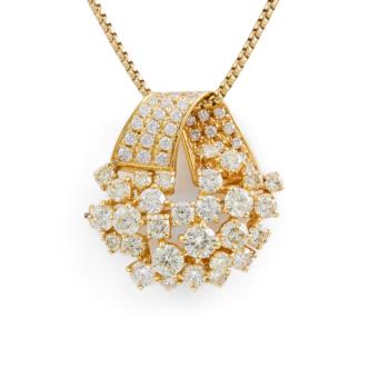 3.55ct Diamond Dress Pendant