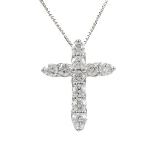 1.50ct Diamond Cross Pendant
