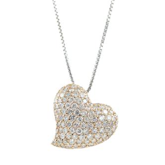 2.00ct Diamond Heart pendant