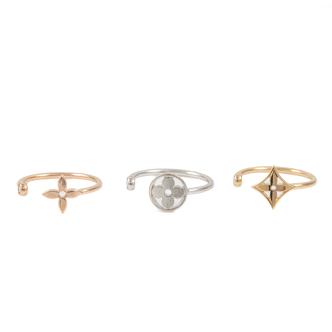 Louis Vuitton Idylle Blossom 3 Ring Set