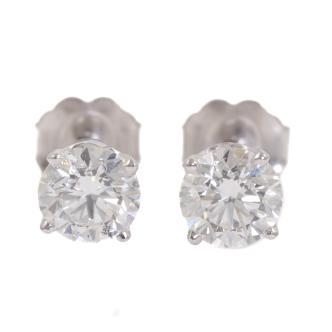 1.40ct Diamond Studs GIA D VS2