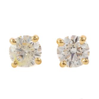 0.60ct Diamond Studs GIA D SI1