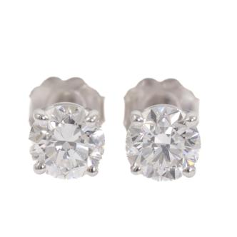 1.40ct Diamond Studs GIA D SI1