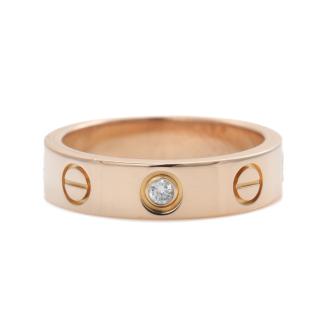 Cartier Love Wedding Band 1 Diamond