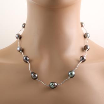 10.9-10.0mm Tahitian Pearl Necklace