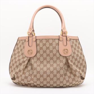 Gucci Scarlett Canvas Handbag