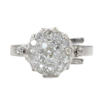 1.08ct Vintage Diamond Ring