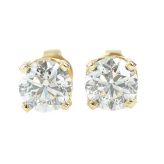 2.01ct Diamond Studs GIA F G SI2