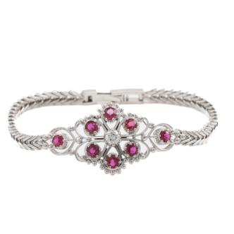 2.20ct Ruby & Diamond Bracelet