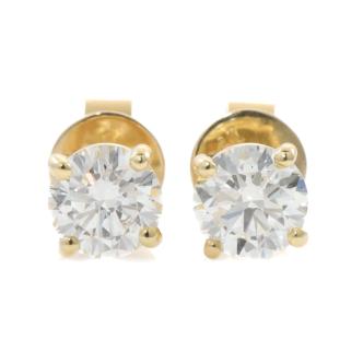 1.00ct Diamond Studs GIA D SI1