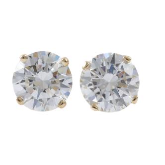 1.00ct Diamond Studs GIA D VS1
