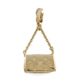 Louis Vuitton LV Pochette Gold Charm