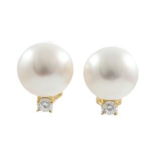 12.8 - 13.0mm South Sea Pearl Earrings
