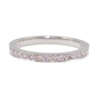 0.14ct Pink Diamond Eternity Ring