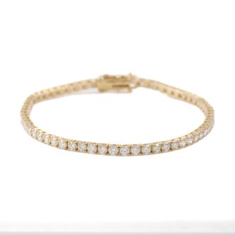 3.95ct Diamond Tennis Bracelet