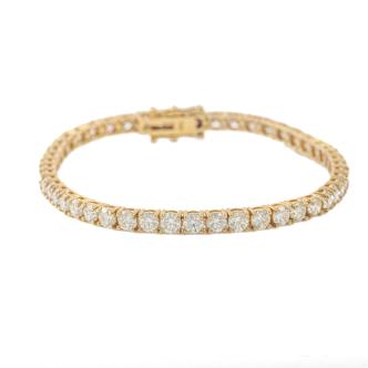 8.12ct Diamond Tennis Bracelet