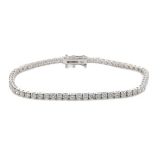 3.94ct Diamond Tennis Bracelet