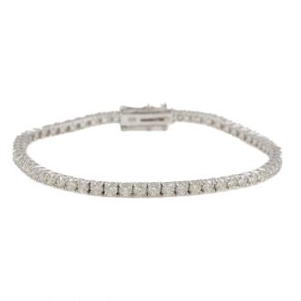 3.91ct Diamond Tennis Bracelet