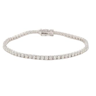 3.98ct Diamond Tennis Bracelet