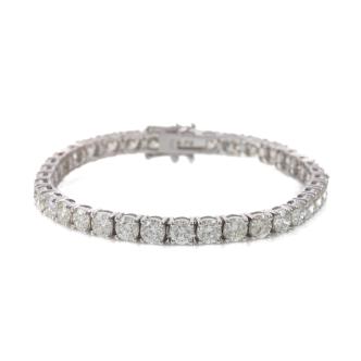 14.78ct Diamond Tennis Bracelet
