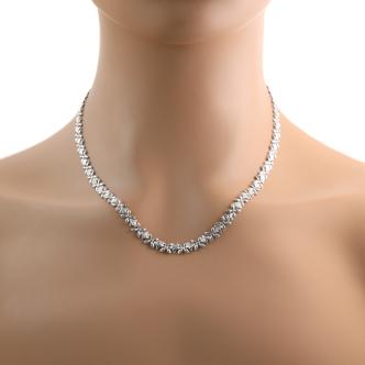 Set of 9ct Gold Necklace & Bracelet 16.8g