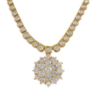 8.26ct Diamond Necklace