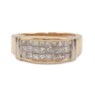 0.48ct Diamond Mens Ring