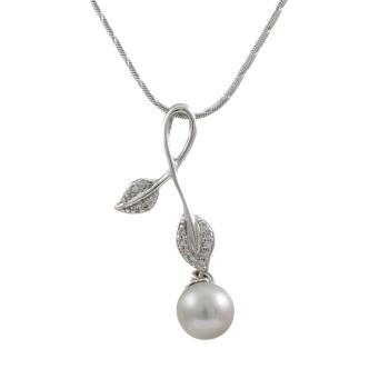 Pearl and Diamond Pendant