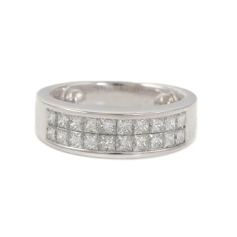 1.00ct Princess Cut Diamond Dress Ring