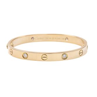 Cartier Love Bracelet, 4 Diamonds