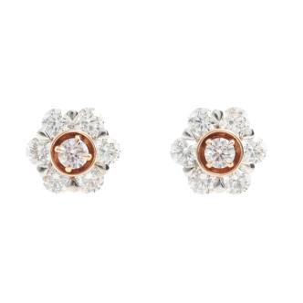 Pink Argyle Diamond Kimberley Peony Petite Earrings