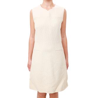 Jason Wu Cream Boucle Sleeveless Dress