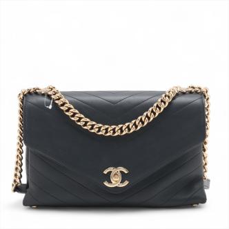 Chanel V Stitched Envelope Flap Bag