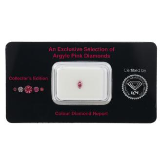 0.10ct Argyle Intense Pink Diamond 3P